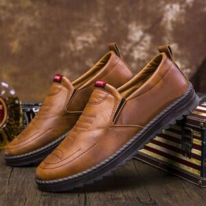 Men Shoes Loafers Casual Shoes Slip-Ons Business Loafers Formal Shoes